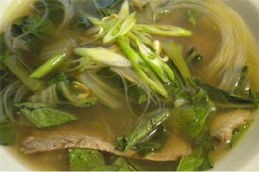 Vietnamese Beef-Noodle Soup With Asian Greens, Okay Vietnamese/japanese