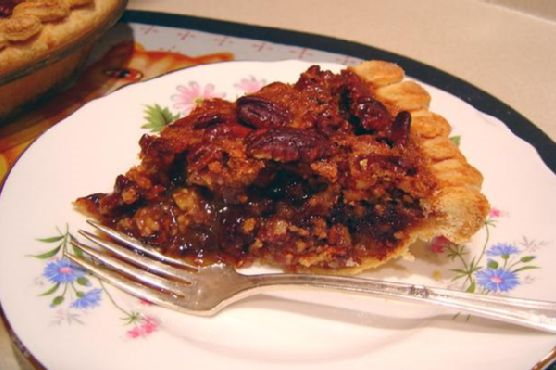 Janet's St. Regis Pecan Pie W/ Honey Glazed Pecans