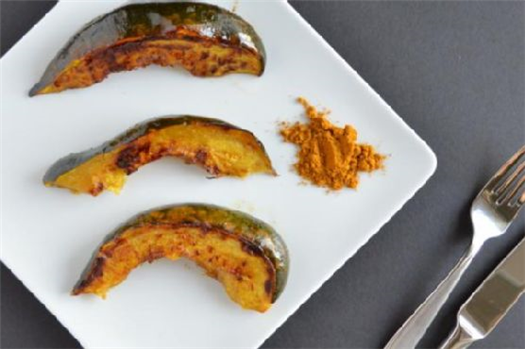 Maple & Curry Acorn Squash