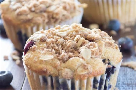 Healthy Blueberry Muffins