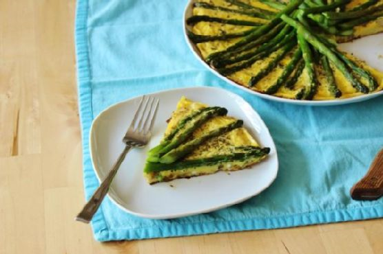 Spring Onion & Asparagus Frittata