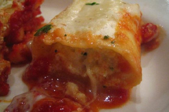 Baked Cheese Manicotti