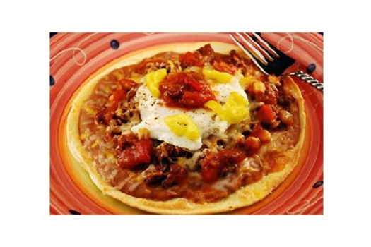 Bean and Cheese Huevos Rancheros