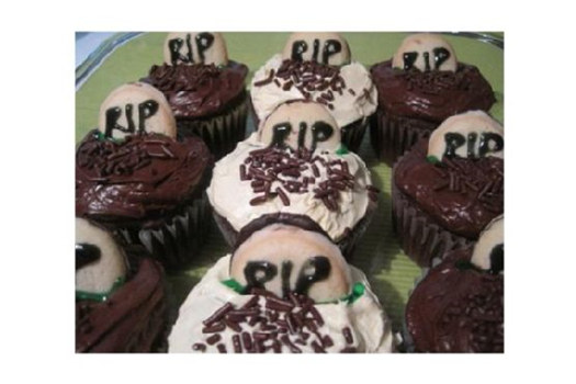 Graveyard Cupcakes