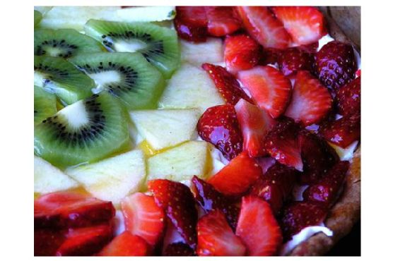 Kiwi Strawberry Tart