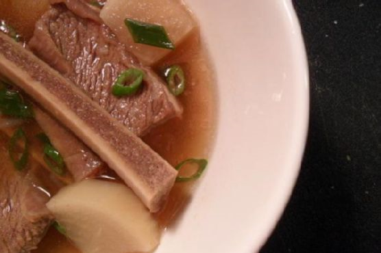 Galbi Tang (Korean Beef Short Ribs Soup)