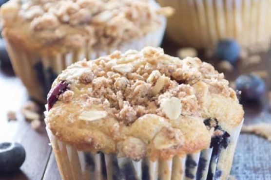 Healthy Blueberry Muffins