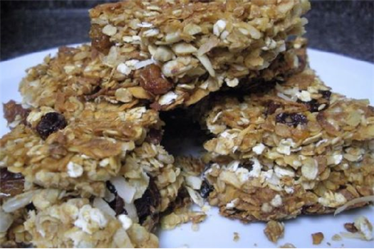 Orange Ginger Granola Bars