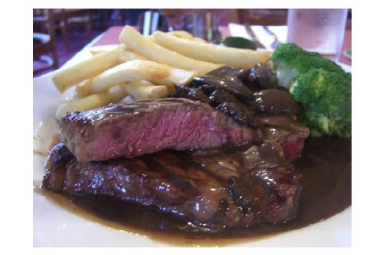 Beef Steak With Vegetable Gravy