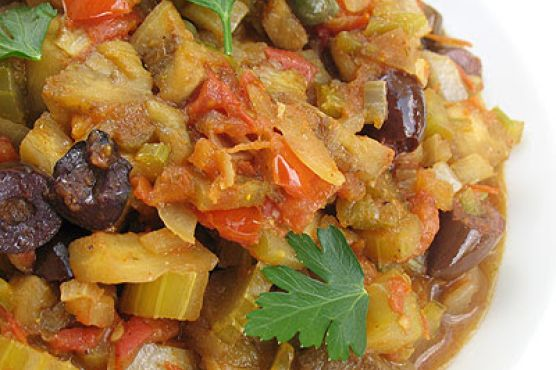 Tomato and Eggplant Caponata