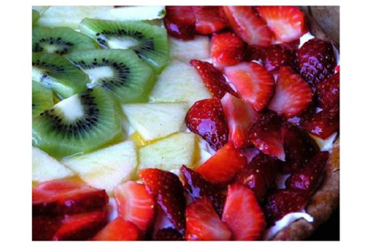 Kiwi Strawberry Tart