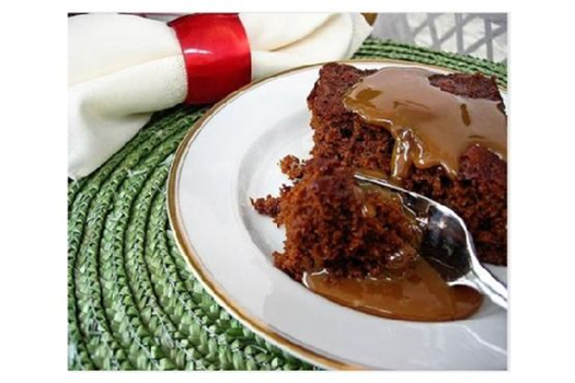 De-Light-Ful Gingerbread With Butterscotch Sauce