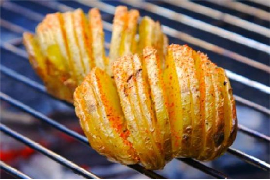 Hasselback Potatoes