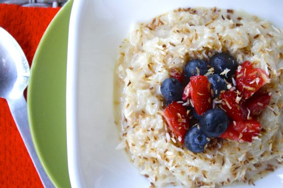 Coconut Rice Pudding