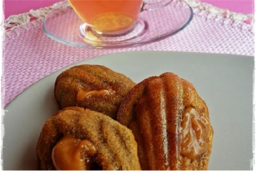 Madeleines With Irish Whiskey Fudge