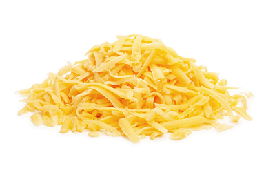 shredded cheddar cheese