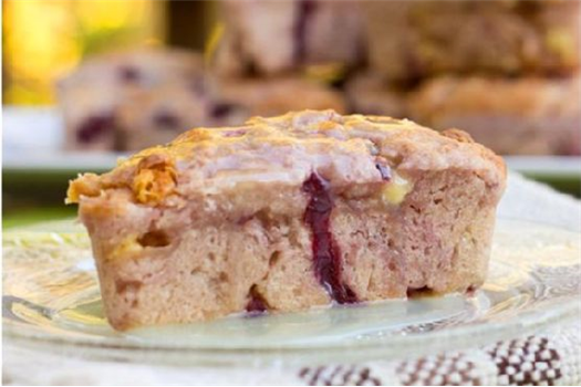 Cherry Almond White Chocolate Scones