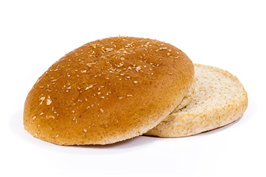 whole wheat hamburger bun