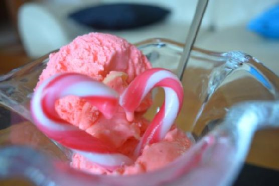 Candy Cane Chocolate Ice Cream