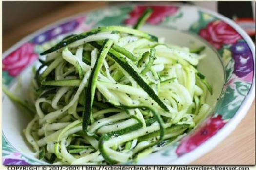 Poppy Zucchini Salad